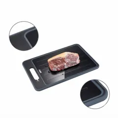 Thớt rã đông kèm cắt, mài dao Gefu Cut Pro Defrosting and Chopping Board 13991 36.5 x 25cm