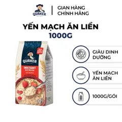 YẾN MẠCH ĂN LIỀN QUAKER INSTANT OATMEAL 1KG