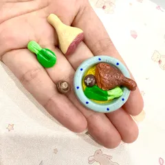 Mô hình mì vịt tiềm nhà búp bê minifood