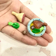 Mô hình mì vịt tiềm nhà búp bê minifood