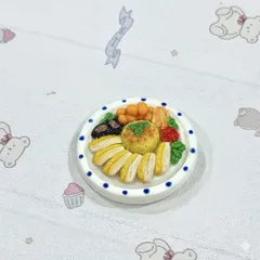 Mô hình Đĩa cơm gà Hội An 1:12