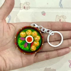 Móc khoá món Bánh khọt - món ăn Việt Nam