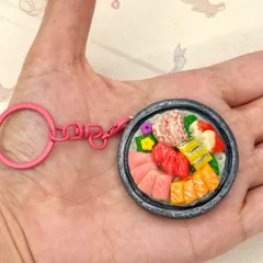 Nam châm - Móc khoá và Mô hình Sashimi - Ẩm thực Nhật Bản
