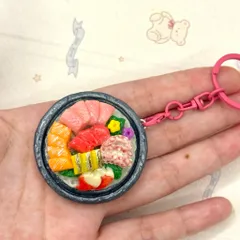 Nam châm - Móc khoá và Mô hình Sashimi - Ẩm thực Nhật Bản