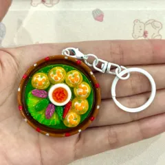Móc khoá món Bánh khọt - món ăn Việt Nam