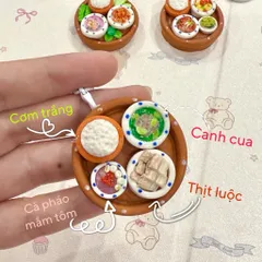 Móc khoá - Nam châm Mâm cơm Việt Nam
