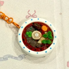 Móc khoá - Nam châm món Bún bò Huế - món ăn Việt Nam