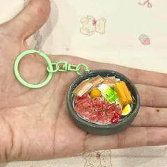 Móc khoá - Nam châm món Phở bò bát đá