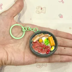 Móc khoá - Nam châm món Phở bò bát đá