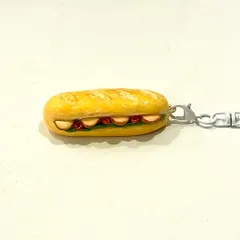 Nam châm - Móc khoá Bánh mì size nhỏ dễ thương