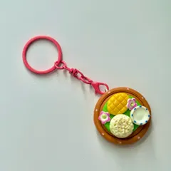 Magnet - Keychain món Xôi xoài Thái Lan - Thailand Sticky Rice with Mangoes
