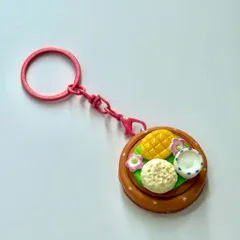 Magnet - Keychain món Xôi xoài Thái Lan - Thailand Sticky Rice with Mangoes