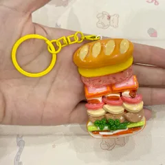 Móc khoá Bánh mì Sài Gòn Full Topping - món ăn Việt Nam