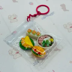 Móc khoá Set món ăn Việt Nam - Gỏi cuốn - Phở bò - Bánh mì - Bánh xèo - Đậm chất Việt