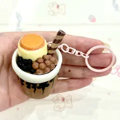 Móc khoá ly Milo dầm - Vietnamese Drink