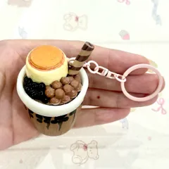 Móc khoá ly Milo dầm - Vietnamese Drink