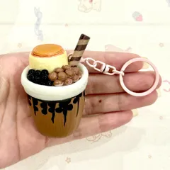 Móc khoá ly Milo dầm - Vietnamese Drink