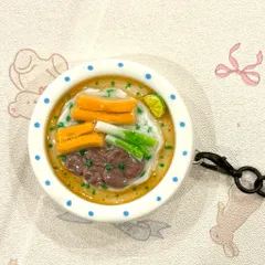 Móc khoá - Nam châm món Phở Việt Nam
