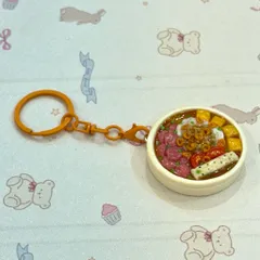 Móc khoá - Nam châm món Bún riêu cua kiểu Bắc - món ăn Việt Nam