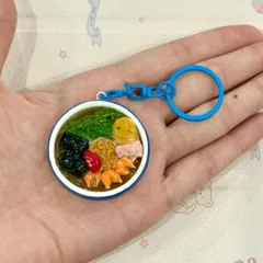 Móc khoá Bánh đa cua Hải Phòng - món ăn Việt Nam