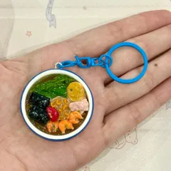 Móc khoá Bánh đa cua Hải Phòng - món ăn Việt Nam