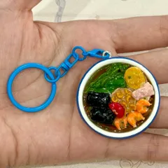 Móc khoá Bánh đa cua Hải Phòng - món ăn Việt Nam