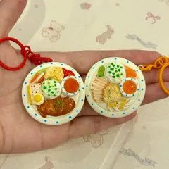 Móc khoá Cơm tấm Sài Gòn - Cơm tấm Long Xuyên - món ăn Việt Nam