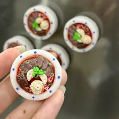 Nam châm món Bún Bò Huế gắn tủ lạnh