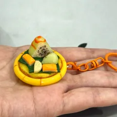 Móc khoá Bánh giò - món ăn Việt Nam