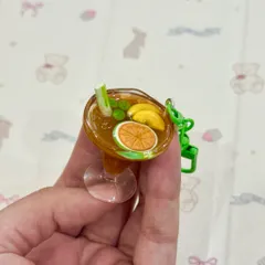Móc khoá Trà đ-ào cam sả - Đồ uống Việt Nam