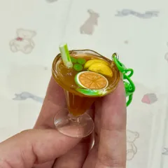Móc khoá Trà đ-ào cam sả - Đồ uống Việt Nam