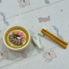 Magnet món Phở bò - Đũa và Thìa - món ăn Việt Nam