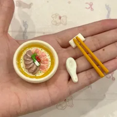 Magnet món Phở bò - Đũa và Thìa - món ăn Việt Nam