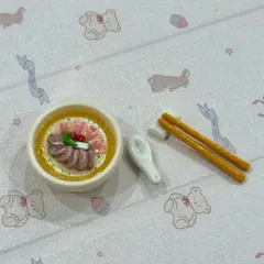 Magnet món Phở bò - Đũa và Thìa - món ăn Việt Nam