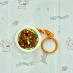Móc khoá - Nam châm món Thịt rang cháy cạnh - Mâm cơm Việt
