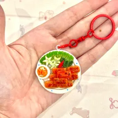 Móc khoá món Chả tôm Thanh Hoá - món ăn Việt Nam