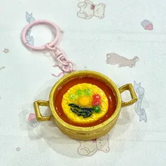 Nam châm - Móc khoá Nồi mì ramen Hàn Quốc