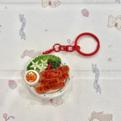 Móc khoá món Chả tôm Thanh Hoá - món ăn Việt Nam