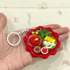 Móc khoá - Magnet món Sứa đỏ