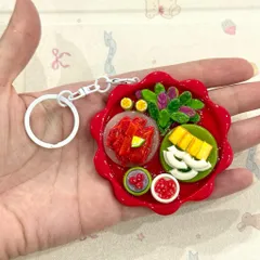 Móc khoá - Magnet món Sứa đỏ
