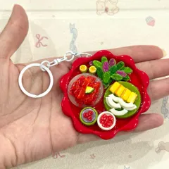 Móc khoá - Magnet món Sứa đỏ
