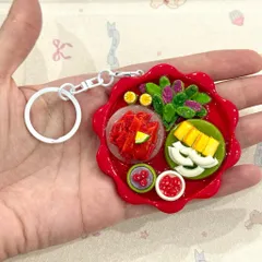 Móc khoá - Magnet món Sứa đỏ
