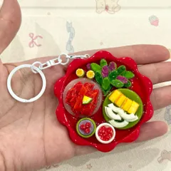 Móc khoá - Magnet món Sứa đỏ