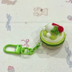 Móc khoá Bingsu Dưa lưới kem tươi