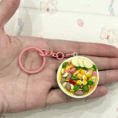 Móc khoá món Tré trộn - món ăn Việt Nam