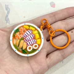 Móc khoá món Bún hải sản