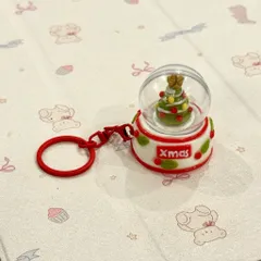 Móc khoá - Nam châm Quả cầu tuyết giáng sinh Merry Christmas