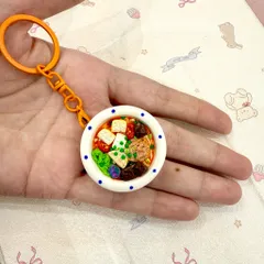 Móc khoá - Nam châm món Bún riêu kiểu Nam - món ăn Việt Nam