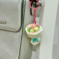 Nam châm - Móc khoá Bó hoa phong cách aesthetic - màu hoa pastel