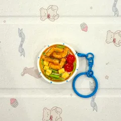 Móc khoá - Nam châm Bún cá - món ăn Việt Nam